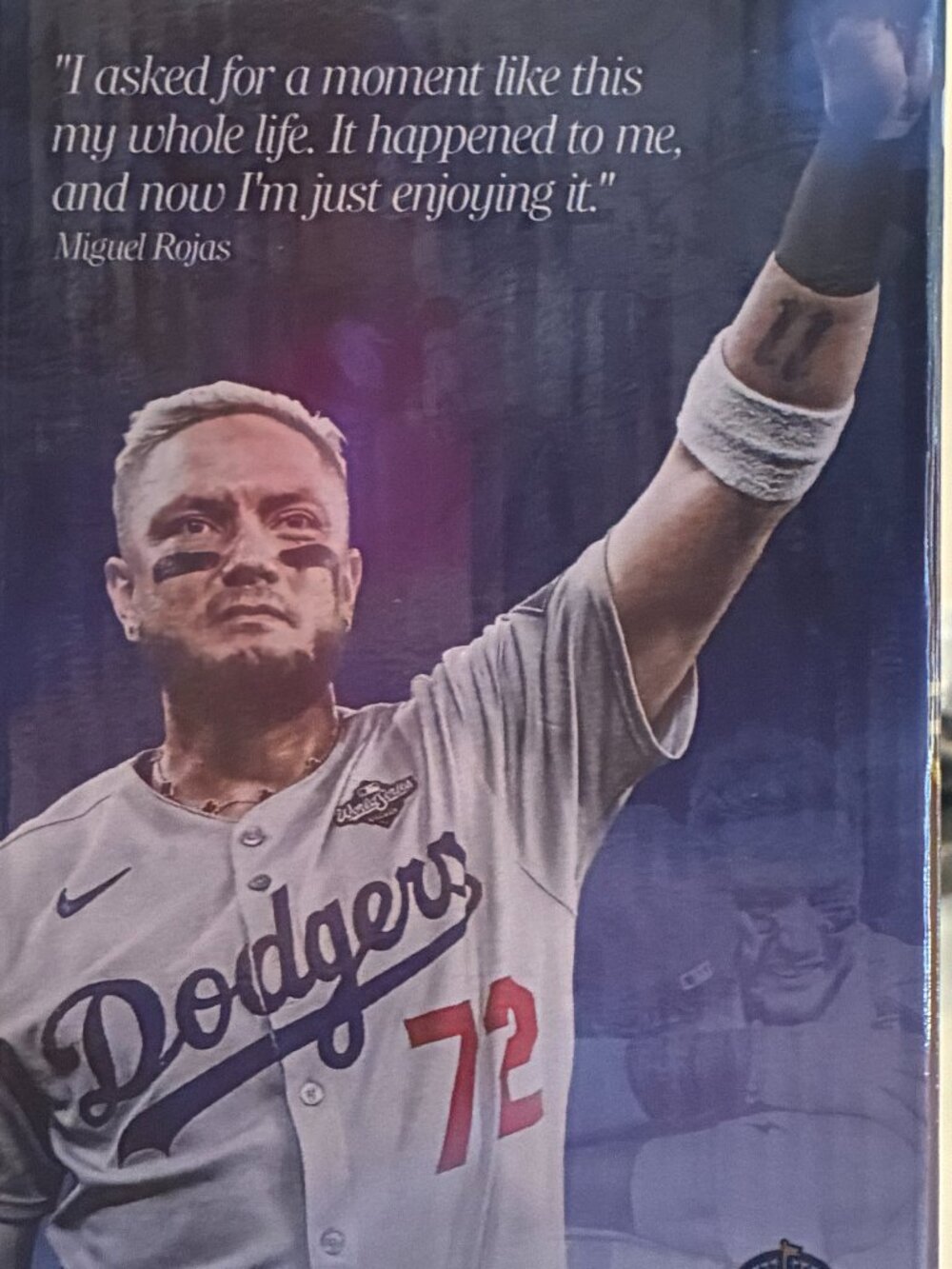 LA Dodgers Miguel Rojas Game 7 Home Run Bobblehead 5/8/26 - Picture 6 of 6